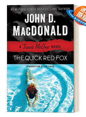 英文原版 Travis McGee 4 The Quick Red Fox 麦基探案系列4 敏捷的红狐 侦探悬疑小说 英文版 进口英语原版书籍
