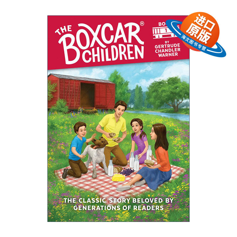 英文原版 The Boxcar Children Boxcar Children Mysteries #1 棚车少年1 儿童侦探推理小说 英文版 进口英语原版书籍