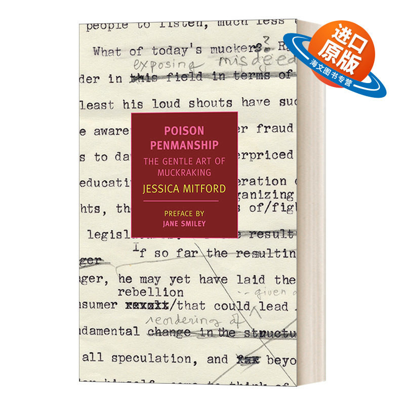 英文原版 Poison Penmanship The Gentle Art of Muckraking 有毒的书法 揭露丑闻的温和艺术 英文版 进口英语原版书籍