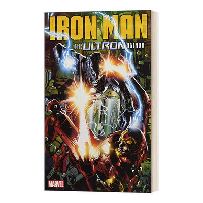 英文原版 Tony Stark Iron Man Vol. 4 The Ultron Agenda 漫威漫画 托尼·史塔克 钢铁侠4 奥创议程 英文版 进口英语原版书籍