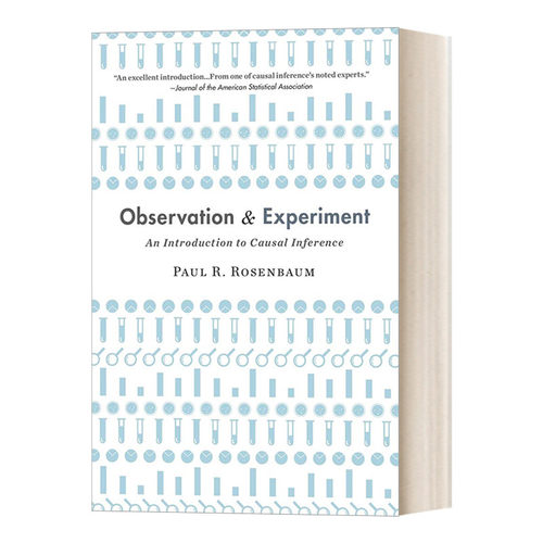 英文原版 Observation and Experiment:An Introduction to Causal Inference  观察与实验 因果推理导论 英文版 进口英语原版书籍