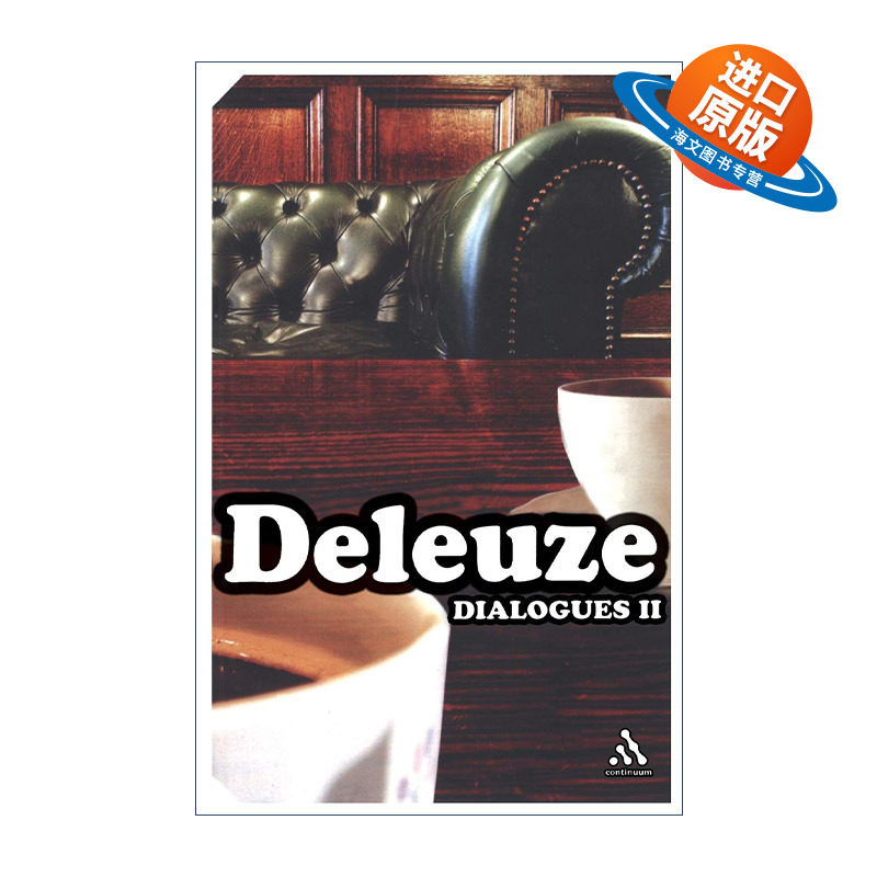 英文原版 Dialogues II 对话 吉尔·德勒兹 克莱尔·帕尔奈 英文版 进口英语原版书籍