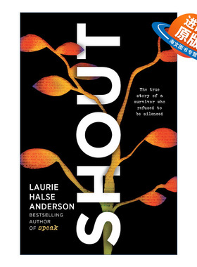 英文原版 Shout 呼喊 诗歌传记 玛格丽特·爱德华兹奖得主Laurie Halse Anderson 精装 英文版 进口英语原版书籍