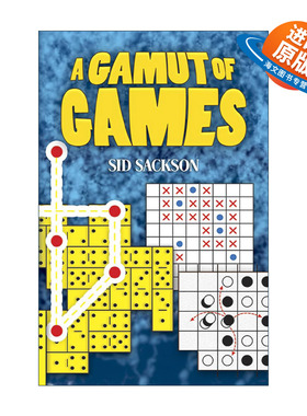英文原版 A Gamut of Games 各种游戏 纸牌 跳棋 字谜 游戏设计权威Sid Sackson 英文版 进口英语原版书籍