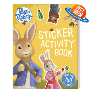英文原版 Peter Rabbit Animation Sticker Activity Book  彼得兔动画电影 儿童贴纸活动书 英文版 进口英语原版书籍