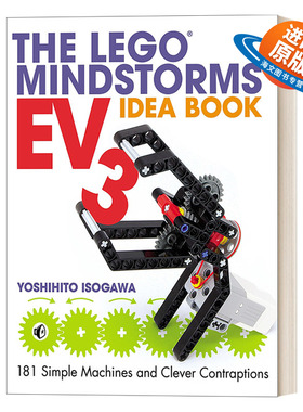 英文原版 The LEGO MINDSTORMS EV3 Idea Book 乐高机器人EV3创意搭建指南 181例绝妙机械组合爱上乐高 Yoshihito Isogawa 英文版
