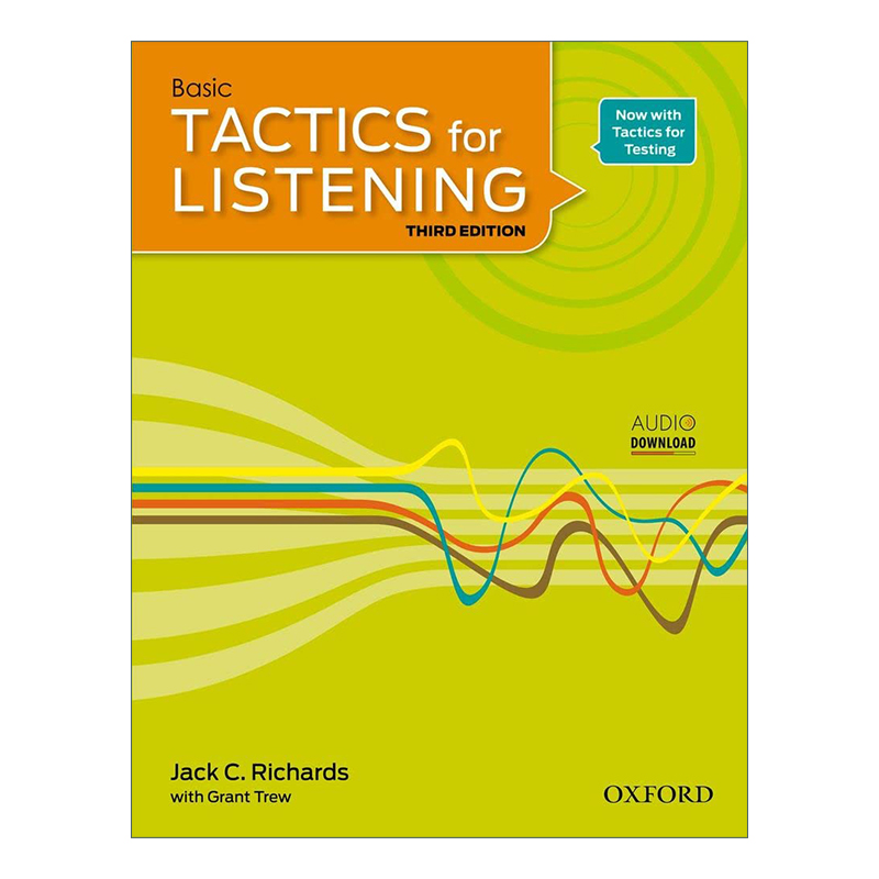 英文原版 Tactics for Listening Basic Student Book 牛津听力策略1 英文版 进口英语原版书籍 书籍/杂志/报纸 进口教材/考试类/工具书类原版书 原图主图