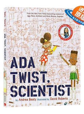 英文原版 精装绘本 Ada Twist Scientist 艾达想当科学家 梦想行动派 精装 英文版 进口英语原版书籍儿童外文书