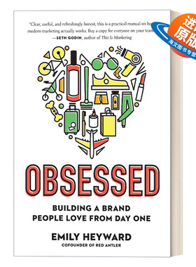 英文原版 Obsessed 痴迷 打造一个人们从一开始就喜欢的品牌 Emily Heyward 精装 英文版 进口英语原版书籍