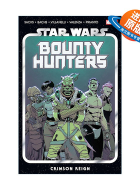 英文原版 Star Wars Bounty Hunters Vol.4 Crimson Reign 星球大战 赏金猎人 卷四 漫画 Ethan Sacks 英文版进口英语原版书籍