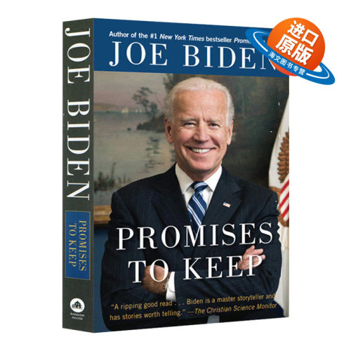 正版 拜登自传: 信守诺言 英文原版 Promises to Keep: On Life and Politics 乔·拜登传记 Joe Biden 自传回忆录 纽约时报畅销书