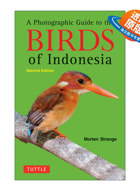 英文原版 A Photographic Guide to the Birds of Indonesia 印度尼西亚鸟类摄影指南 第二版 观鸟 Morten Strange 进口英语书籍