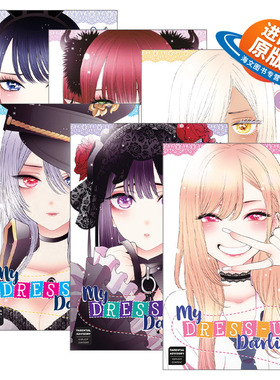更衣人偶坠入爱河6册 漫画 英文原版 My Dress-Up Darling 福田晋一作品 喜多川海梦 恋上换装娃娃 Shinichi Fukuda 进口原版现货