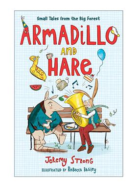 英文原版 Armadillo and Hare 如何与朋友相处 精装图画书 英文版 进口英语原版书籍