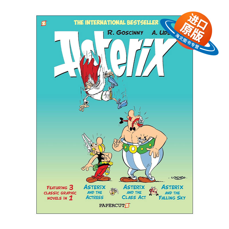 英文原版 Asterix Omnibus Vol. 11 高卢英雄历险记 31-33合订 卷十一 英文版 进口英语原版书籍
