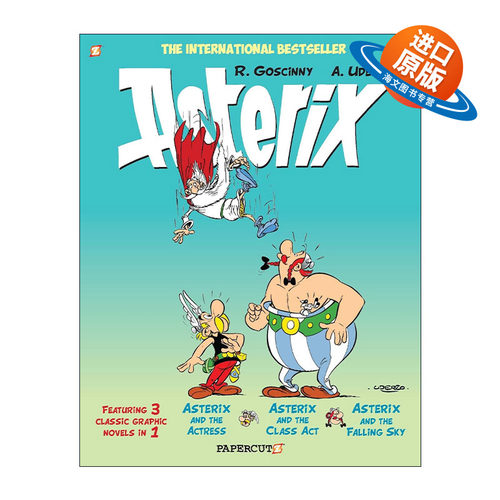 英文原版 Asterix Omnibus Vol. 11 高卢英雄历险记 31-33合订 卷十一 英文版 进口英语原版书籍
