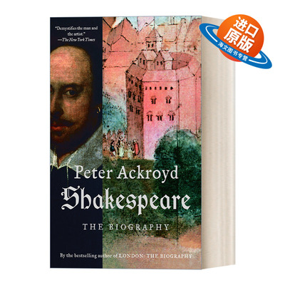 英文原版 Shakespeare The Biography 莎士比亚传 Peter Ackroyd 英文版 进口英语原版书籍