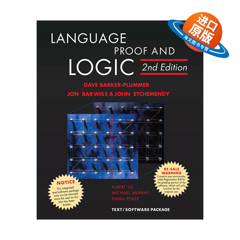 英文原版 Language Proof and Logic 语言 证明与逻辑 第二版 计算机 信息技术 David Barker-Plummer 英文版 进口英语原版书籍