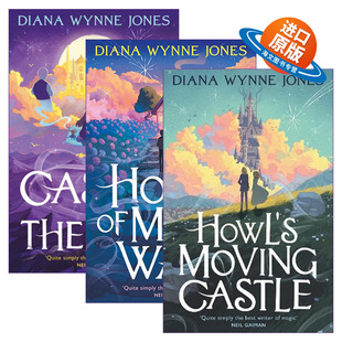 书籍 Howl Ways Moving 进口英语原版 英文版 Air 移动城堡系列3册 House The 哈尔 Castle Many 英文原版