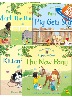 英文原版绘本 Farmyard Tales Poppy and Sam 农场故事系列5册 儿童启蒙故事书 英文版 进口英语原版书籍