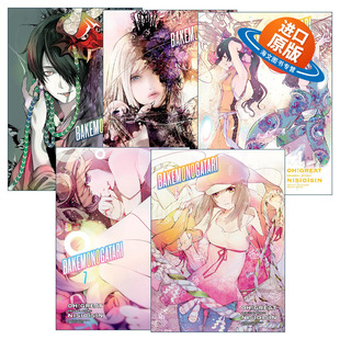 英文原版 Bakemonogatari manga 化物语系列6-10册 同名动漫漫画 NISIOISIN西尾维新 英文版 进口英语原版书籍