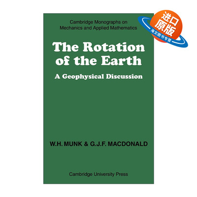 英文原版 The Rotation of the Earth 地球转动作用 剑桥力学专著系列 英文版 进口英语原版书籍
