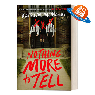 英文原版 Nothing More to Tell 没什么可说的 纽约时报畅销书 One of Us Is Lying作者Karen M. McManus 英文版 进口英语原版书籍