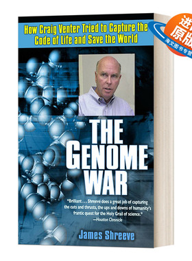 英文原版 The Genome War 基因组战争 克雷格 文特尔如何试图获取生命密码并拯救世界 英文版 进口英语原版书籍