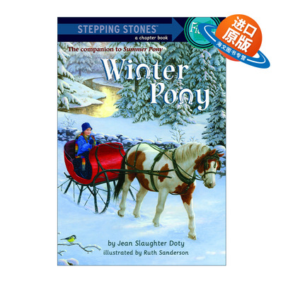 英文原版 Winter Pony A Stepping Stone Book 冬日小马 英文版 进口英语原版书籍