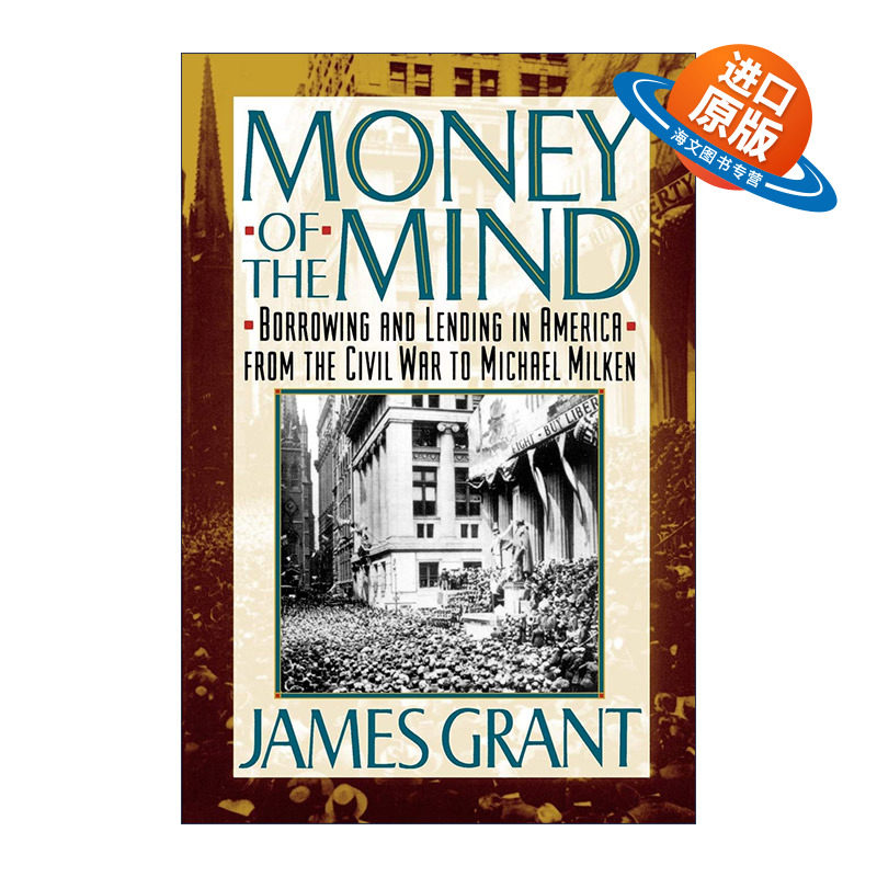 英文原版 Money of the Mind 美国金融史 英文版 进口英语原版书籍