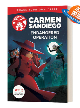 英文原版 Endangered Operation Graphic Novel 神偷卡门4 电影漫画故事图画书 Netflex剧 英文版 进口英语原版书籍儿童外文书