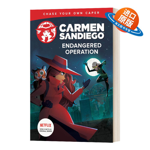 英文原版 Endangered Operation Graphic Novel 神偷卡门4 电影漫画故事图画书 Netflex剧 英文版 进口英语原版书籍儿童外文书