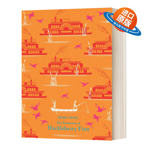 英文原版小说 The Adventures of Huckleberry Finn 哈克贝利费恩历险记 马克吐温 英文版 进口英语原版书籍