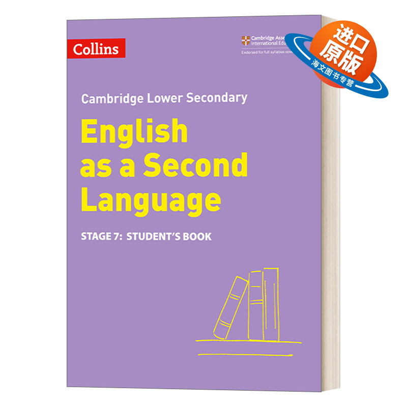 英文原版 Lower Secondary English as a Second Language Student's Book Stage 7 剑桥国际初中英语学生用书 七年级 进口书籍