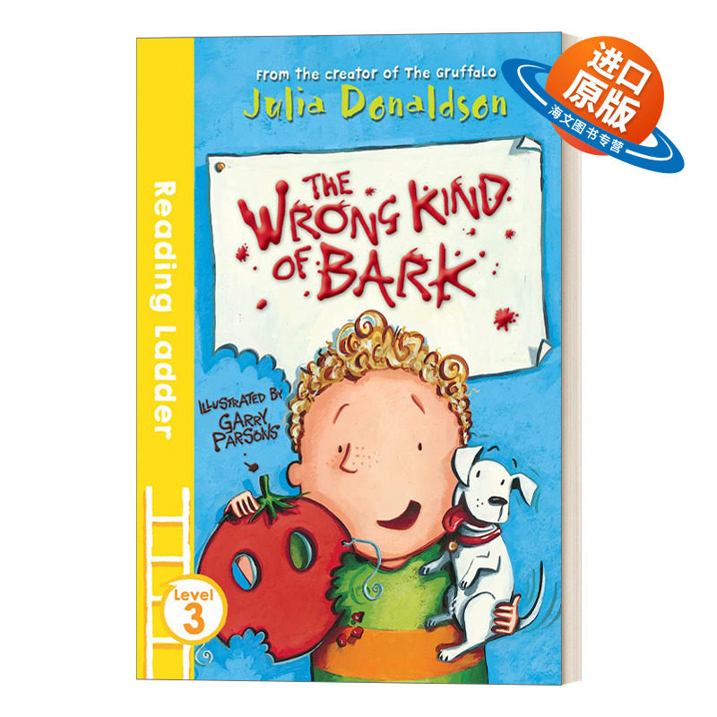 英文原版 The Wrong Kind of Bark Reading Ladder Level 3彩色香蕉系列分级读物-朱莉娅唐纳森Julia Donaldson 英文版 进口英语书