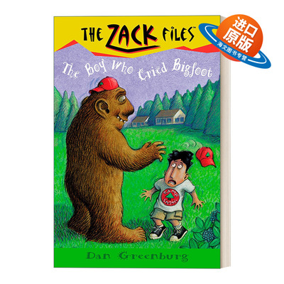 英文原版 The Zack Files 19 the Boy Who Cried Bigfoot 札克档案系列19 儿童冒险章节桥梁书 Dan Greenburg 进口英语原版书籍
