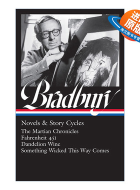 英文原版 Ray Bradbury Novels & Story Cycles LOA #347 雷·布雷德伯里小说故事集 精装美国文库 英文版 进口英语原版书籍