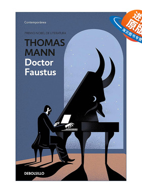 原版 Doktor Faustus Doctor Faustus 浮士德博士 西班牙语版 诺贝尔文学奖得主Thomas Mann托马斯·曼 进口原版书籍
