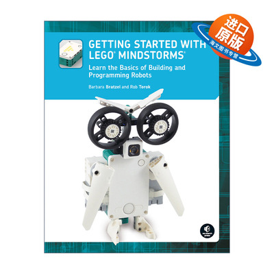 英文原版 Getting Started with LEGO? MINDSTORMS 乐高头脑风暴入门 机器人编程工业产品设计 Barbara Bratzel 进口英语原版书籍
