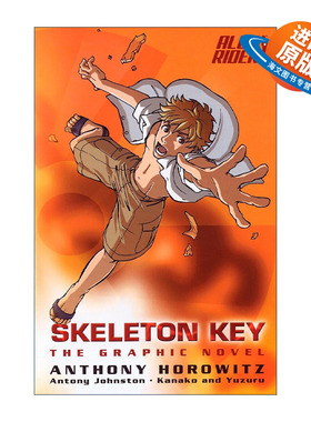 英文原版 Skeleton Key the Graphic Novel Alex Rider 03 万能钥匙 少年007系列3 漫画小说 Anthony Horowitz 进口英语原版书籍