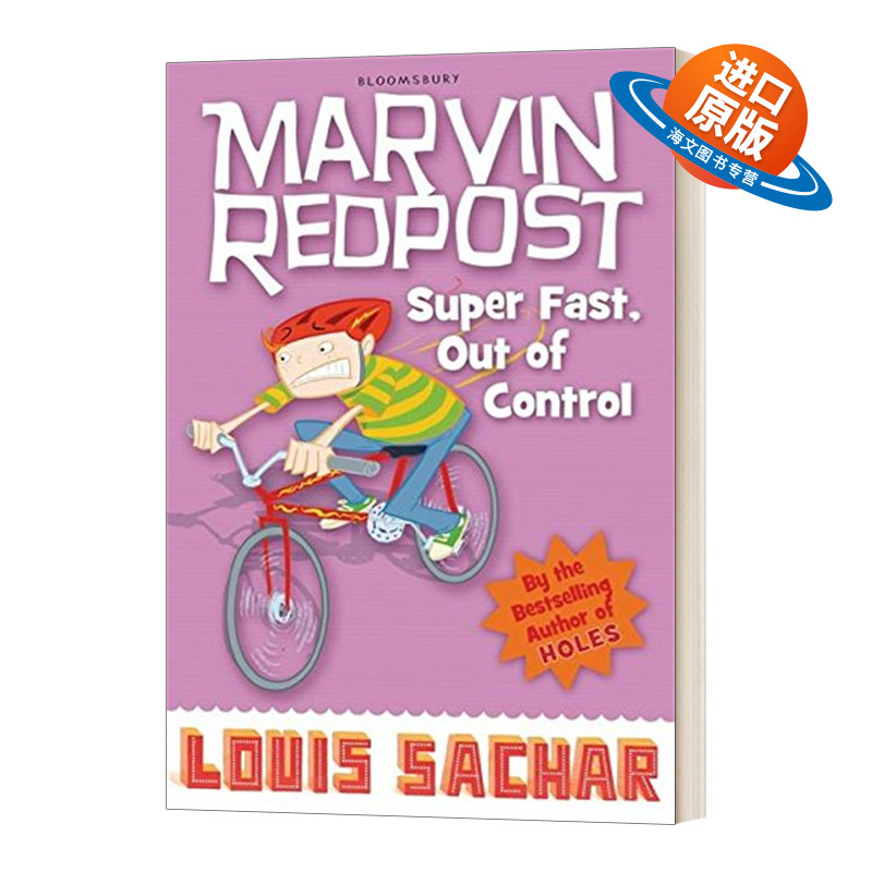 英文原版 Marvin Redpost Super Fast  Out of Control!: Book 7 麻烦精马文系列7 英文版 进口英语原版书籍儿童外文书