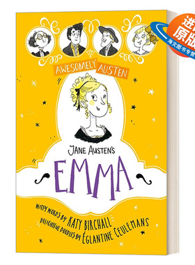 英文原版 Jane Austen's Emma 爱玛 简·奥斯汀 儿童插图版 Awesomely Austen 英文版 进口英语原版书籍