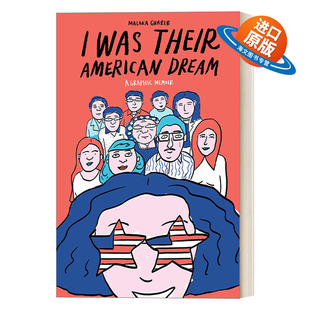 American 美国梦 Their 英文版 书籍 英文原版 Gharib Dream Was 阿拉伯美国图书奖 漫画回忆录 我是他们 进口英语原版 Malaka