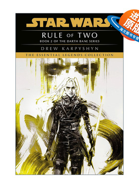 英文原版 Star Wars Legends Darth Bane Rule of Two 星球大战传奇 达斯·贝恩三部曲2 二人法则 英文版 进口英语原版书籍