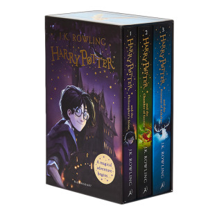 小说 Box 3盒装 英文版 Potter 哈利波特1 Set 书籍 英文原版 Begins Harry 进口英语原版 Adventure Magical