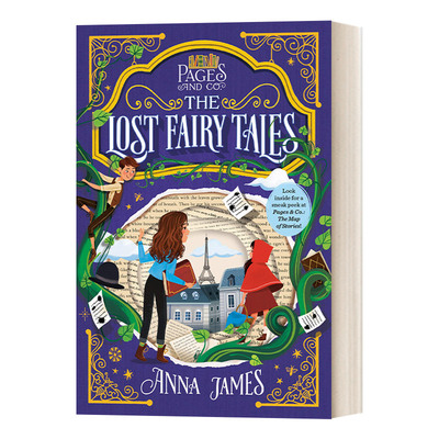 英文原版 Pages & Co. 2 The Lost Fairy Tales 穿梭童话故事集2 儿童奇幻小说 美国国家畅销书作家Anna James 英文版 进口英语原