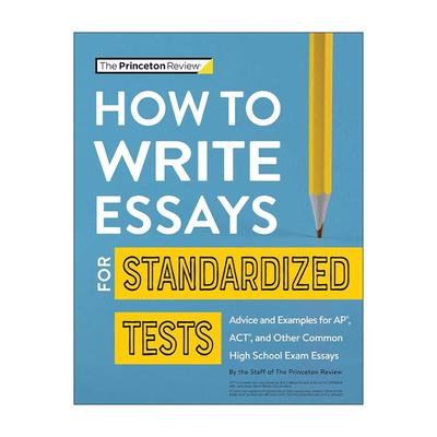 英文原版 How to Write Essays for Standardized Tests 如何写标准化考试作文 AP 英文版 进口英语原版书籍