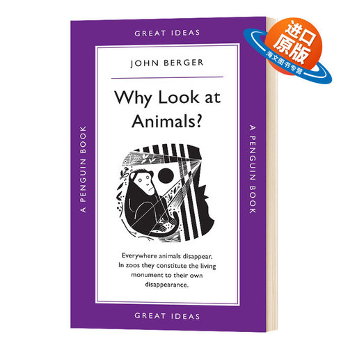 看动物？ 英文原版 Why Look at Animals? 约翰·伯杰 英文版 进口英语书籍