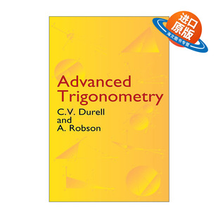 英文原版 Advanced Trigonometry 高等三角学 数学 C. V. Durell 英文版 进口英语原版书籍