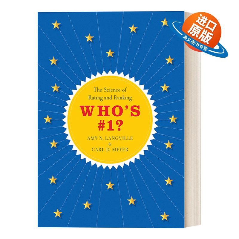 英文原版 Who's #1? 谁排第一 关于评价和排序的科学 精装数学建模思维启蒙书 Amy N. Langville 英文版 进口英语原版书籍